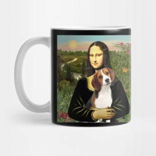 Mona Lisa and her Beagle Mug